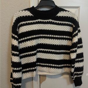 Chic Striped Women's Sweater